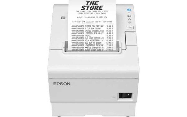 Epson Thermodrucker TM-T88VII (LAN / USB / White)