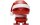 Hoptimist Bimble Santa S 7.2 cm, Rot/Weiss