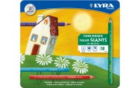 Lyra Farbstifte Color Giants 18 Stück, Mehrfarbig