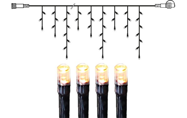 Star Trading Lichtervorhang-Erweiterung Icicle-System Decor, 126 LED, 3 m