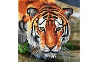 CRAFT Buddy Bastelset Crystal Art Card Tiger