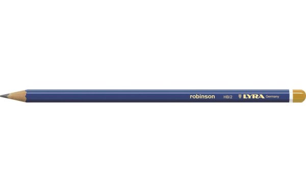 Lyra Bleistift Lyra Robinson HB/2, Blau