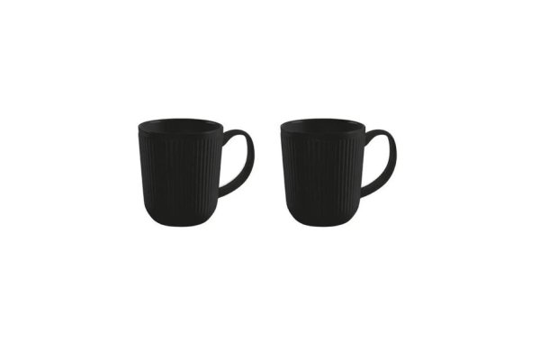 Bodum Kaffeetasse Douro 350 ml, 2 Stück, Schwarz