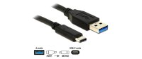 Delock USB 3.1-Kabel  USB A - USB C 0.5 m
