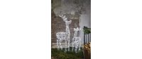 Star Trading LED-Figur Silhouette Pegasus, 95 cm, Weiss