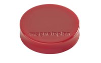 Magnetoplan Haftmagnet Ergo Medium Ø 3 cm Rot, 10 Stück