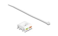 Delock Keystone-Modul RJ45 zu LSA Cat.6A Slim werkzeugfrei