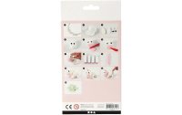 Creativ Company Modellier-Set Foam & Silk Clay Set Einhorn, Rosa