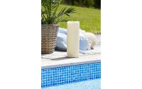 Star Trading LED-Kerze Pillar Grande Ø 12 x 38 cm, Beige