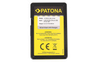 Patona Ladegerät Smart Dual LCD USB Canon LP-E6