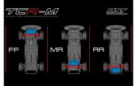 MST Tourenwagen TCR-M M-Chassis Kit FF/MR/RR 1:10, Bausatz
