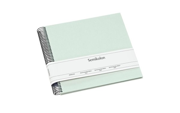 Semikolon Fotoalbum 23 x 24.5 cm Moos, 40 cremeweisse Seiten