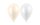 Creativ Company Luftballon Perlmutt Beige/Weiss