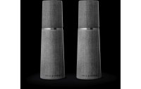 Cole&Mason Salz- und Pfeffermühle Marlow PM/SM 18.5 cm, Dunkelgrau