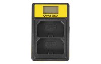 Patona Ladegerät Smart Dual LCD USB Sony NP-FZ100