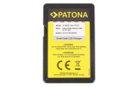 Patona Ladegerät Smart Dual LCD USB Canon LP-E12