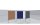 Franken Moderationswand Pro 150 cm x 120 cm, Blau, klappbar