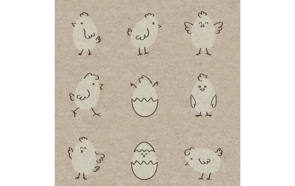 Paper + Design Papierservietten Happy Eggs 20 Stück