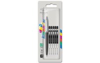 Parker Gelschreiber Jotter Wow Pack 0.7 mm, Schwarz