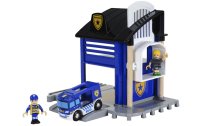 BRIO BRIO World Polizeistation mit Einsatzfahrzeug