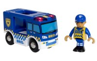 BRIO Eisenbahn Polizeiwagen Light & Sound