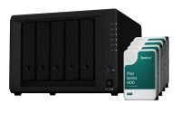 Synology NAS DiskStation DS1522+ 5-bay Synology Plus HDD...