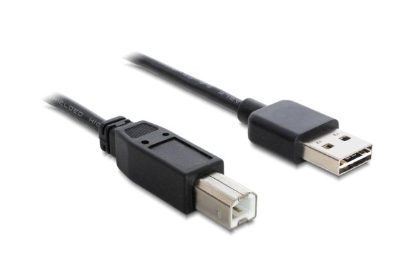 Delock USB 2.0-Kabel EASY-USB USB A - USB B 5 m