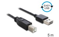 Delock USB 2.0-Kabel EASY-USB USB A - USB B 5 m