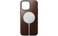 Nomad Back Cover Modern Leather Horween iPhone 14 Pro Max Braun