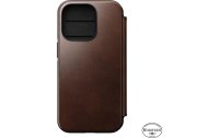 Nomad Book Cover Modern Horween Leather Folio iPhone 14...