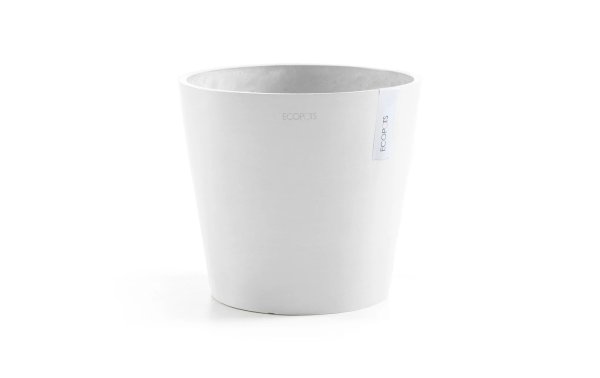 Ecopots Pflanzentopf Amsterdam 30, Weiss