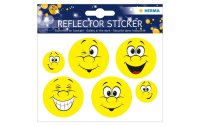 Herma Stickers Motivsticker Happy Face Reflektor