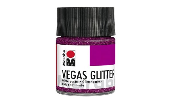 Marabu Glitzerpaste Vegas 50 ml, Rosa