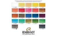 Rembrandt Aquarellfarbe Malkasten Tradition 22 Näpfchen, Mehrfarbig