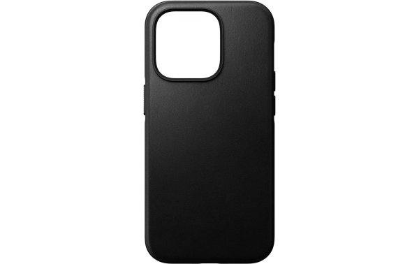 Nomad Back Cover Modern Leather iPhone 14 Pro Schwarz