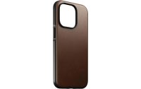 Nomad Back Cover Modern Leather iPhone 14 Pro Braun