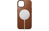 Nomad Back Cover Modern Leather iPhone 14 Hellbraun