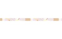 URSUS Washi Tape 10 m 5 Rollen, Mehrfarbig, Patchwork