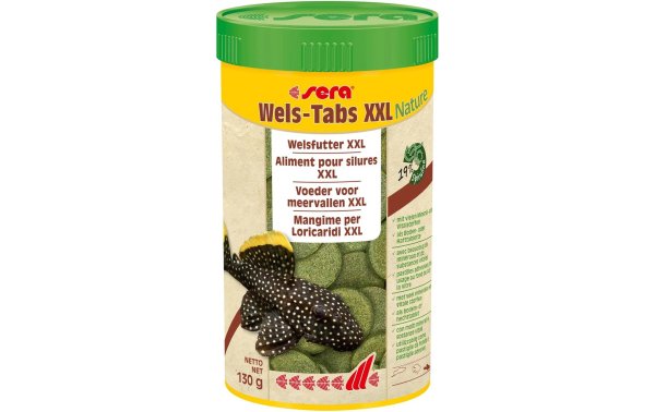 sera Wels-Tabs XXL Nature, 250 ml, 130 g