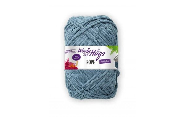 Wolly Hugs Wolle Makramee Rope 200 g, Blau