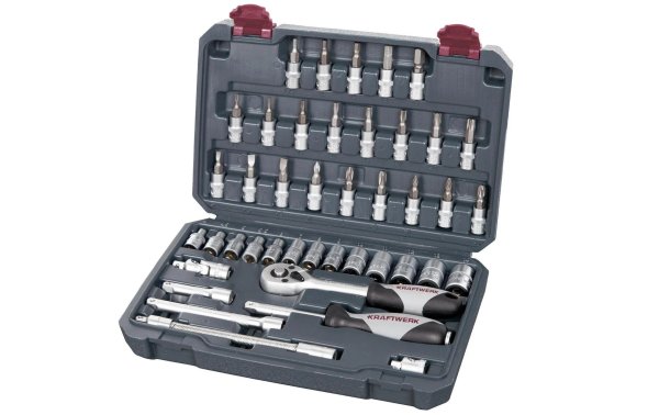 Kraftwerk Steckschlüssel-Set Basic-Line, 1/4", 42-teilig