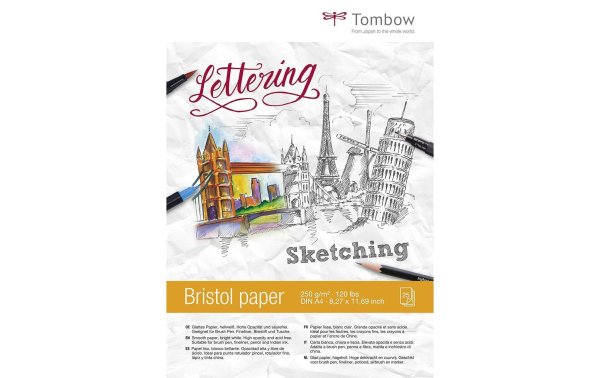 Tombow Zeichenblock Bristol A4 A4