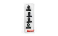 Trendform Magnetclip Graffa 4er Set, Schwarz