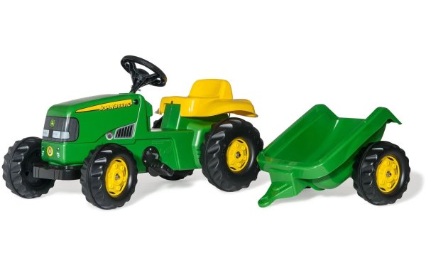 Rolly Toys Tretfahrzeug John Deere mit Anhänger