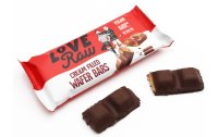 LOVE RAW Schokoladenriegel Wafer Bar Cre&m filled 43 g