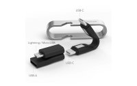 Vonmählen USB-Kabel High Six Black/Silver