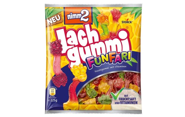 Storck Nimm2 Lachgummi FunFari 225 g