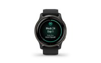 GARMIN Sportuhr Venu 2 Schwarz/Grau