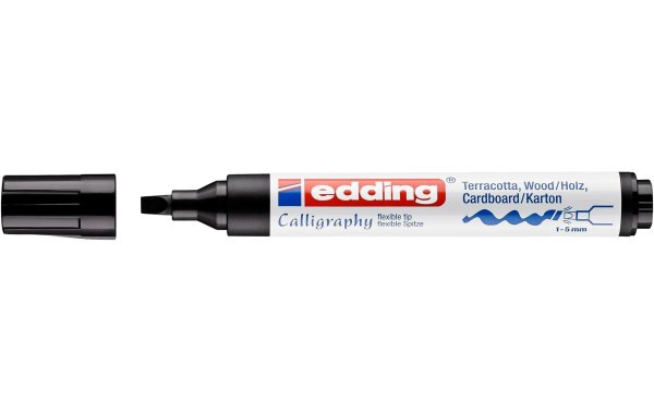 edding Kalligraphiemarker 1455 Schwarz