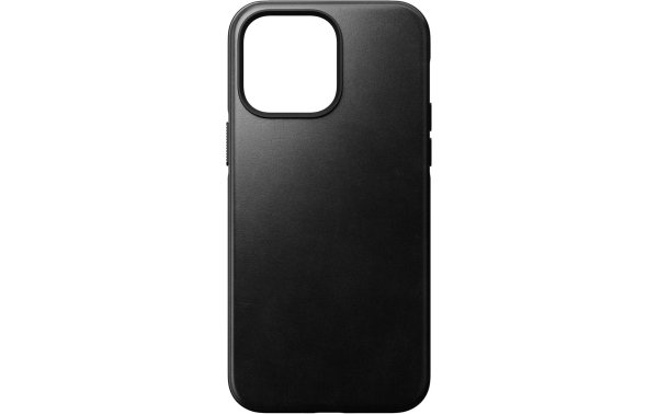 Nomad Back Cover Modern Leather Horween iPhone 14 Pro Max Schwarz